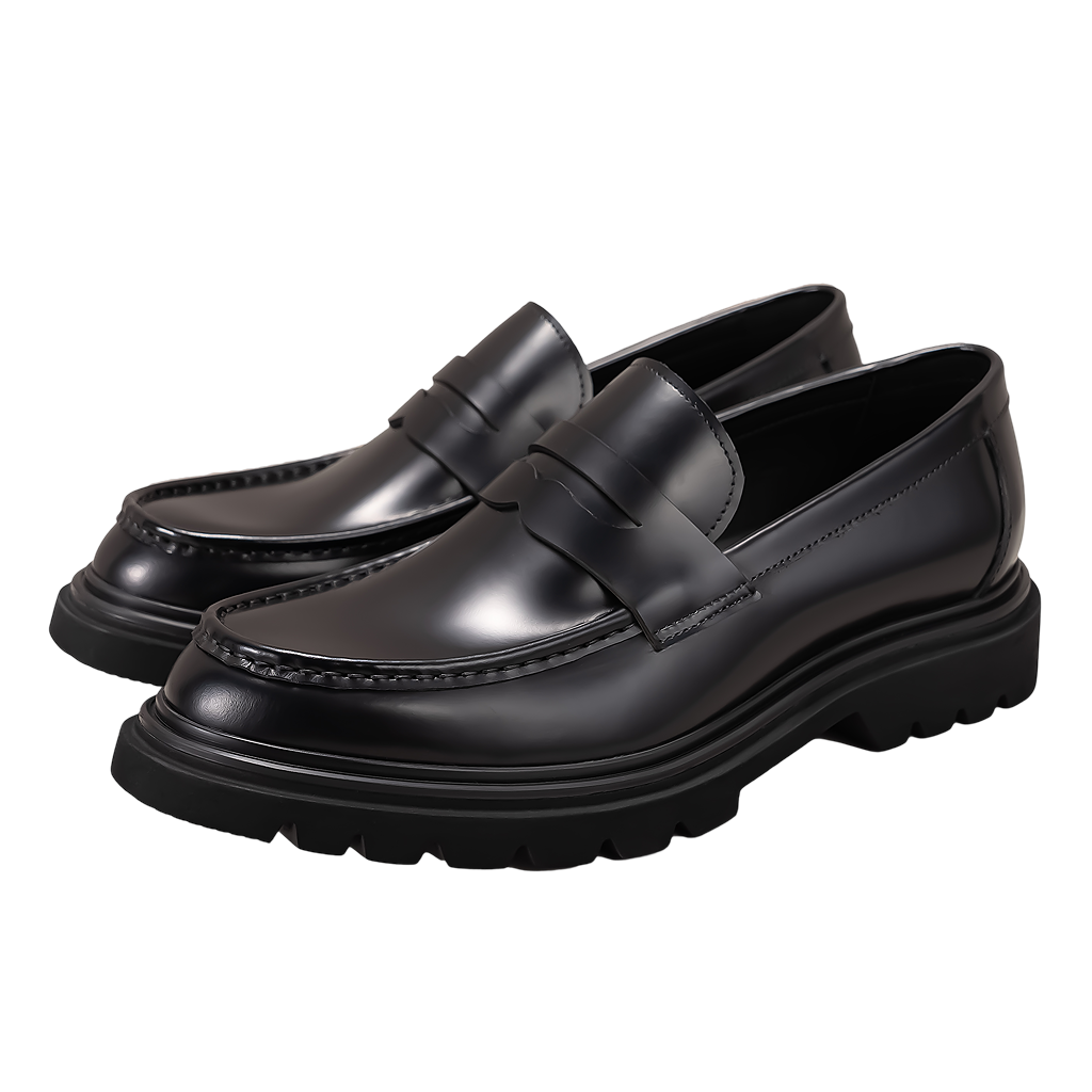 经典套脚乐福鞋 - 商务休闲